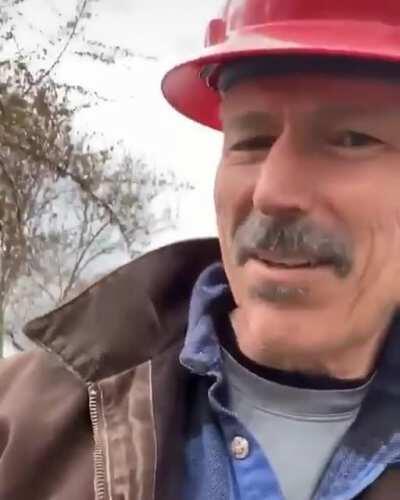 DBS giving the stick to your grandpa!