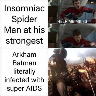 Insomniac Spider Man has nothing on him