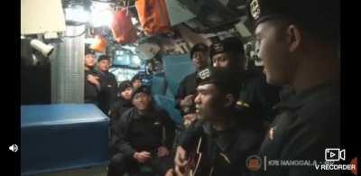 The Indonesian Navy Crew of the KRI Nanggala 402 Singing Together Weeks Before All 53 Members Were Killed Due To Submarine Breakage