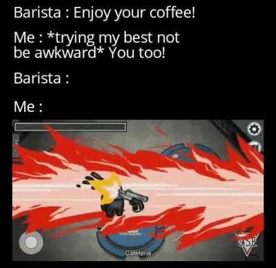 Nailed that social interaction.