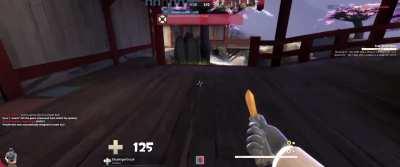 My laggy ass killing a bot