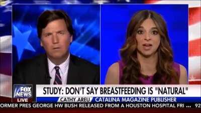 Breastfeeding is not natural. Feeding babies formula is natural.