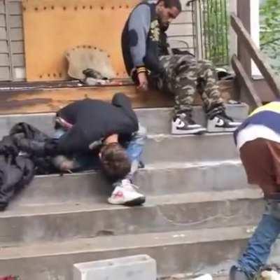 At least they have nice sneakers