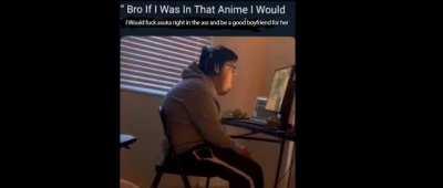 Me before and after watching evangelion