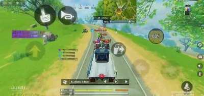 Hijack the enemy airdrop in br:D