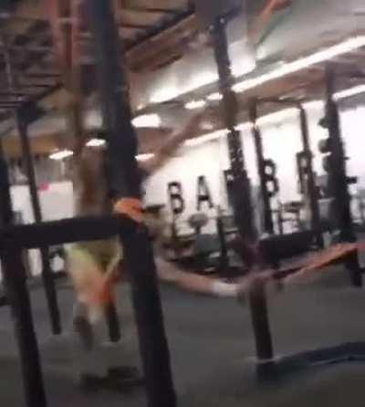 What could bro POSSIBLY be training for??? 😭💀