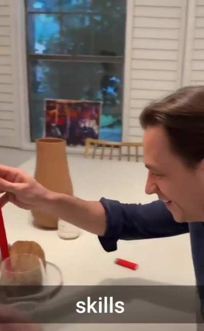 Dude doing this on his first blind date