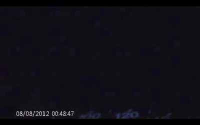 Russia: Black skids and destroys authors car