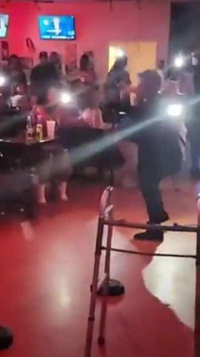 This grandma is the life of the party