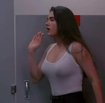 Jennifer Connelly in Career Opportunities, 1991.