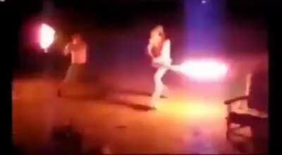 You deny your weapon it purpose, did you?