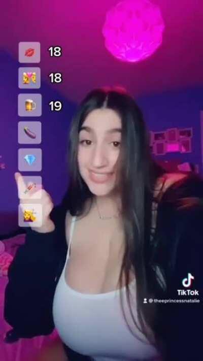 New tik tok up on theeprincessnatalie :) link in comments