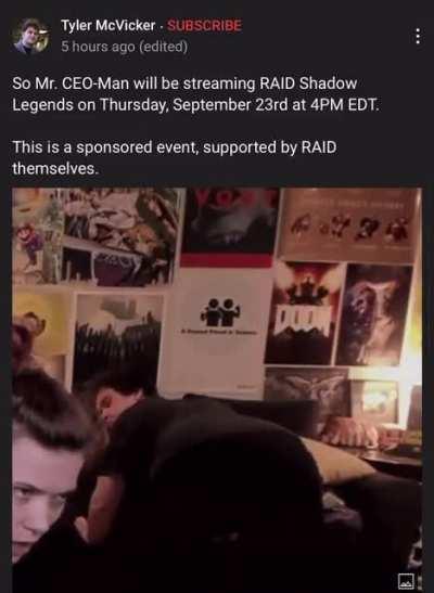 I think we broke Tyler