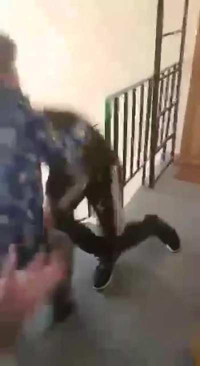 Russian 9th graders man