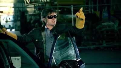 This scene from top gear