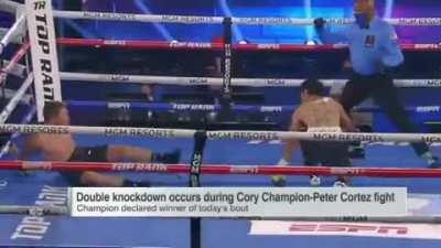 A Rare Double Knock Down