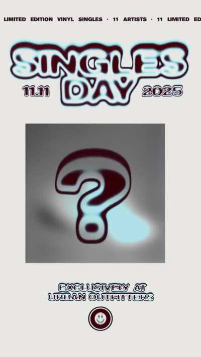 251105 ROSÉ Exclusive Vinyl for Urban Outfitters’ Singles Day | Out November 11th