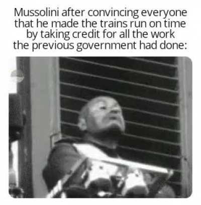 Lies? Deception? Not with ol' Benito in charge!