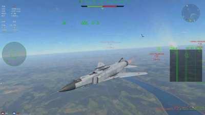 When the missile runs out of juice just before a hit