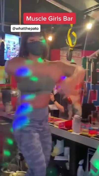 Ate these Japanese bar tenders natty