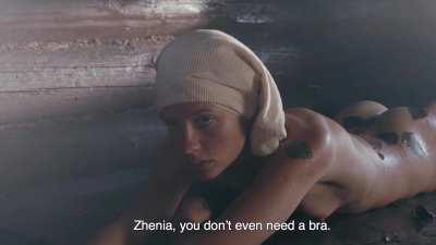 Ekaterina Vilkova, Jenya Malakhova, Agnia Kuznetcova, Kristina Asmus, Sofia Lebedeva & Nastua Mikulchina in 'The Dawns Here Are Quiet' (2015)