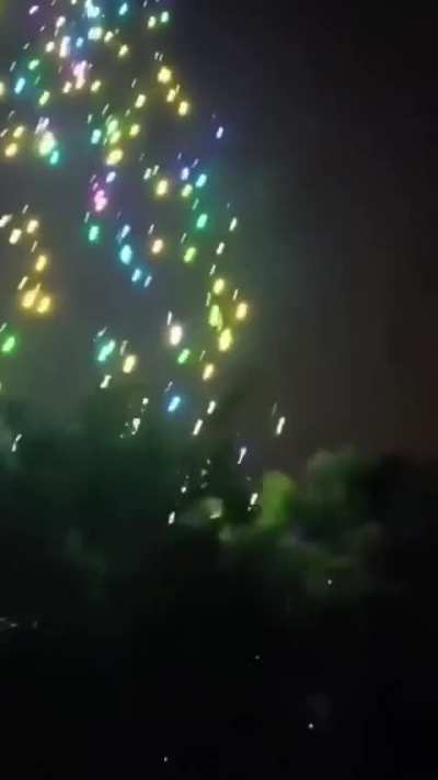 Ever seen a drone show fail…beautifully?