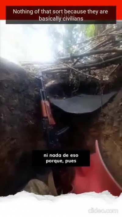 Sad confessions of a Colombian mercenary who went to Ukraine to make money but coming back empty handed