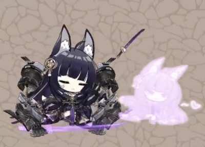 Musashi's chibi Vergil reference