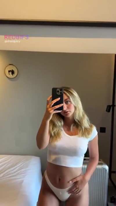 I can feel my panties getting wet and I need to know if your cock is ready to fuck me