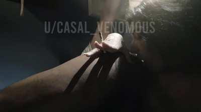 Getting his ass ready to be my little bitch