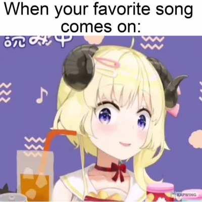 Hololive songs are great headbangers.