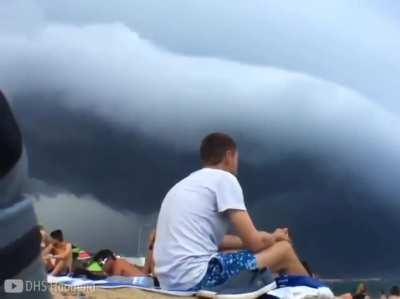 Mother nature can quite fascinating but yet terrifying.