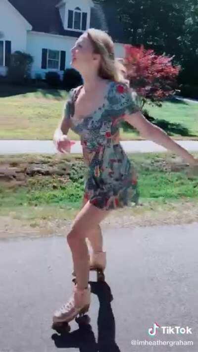 Roller Girl TikTok