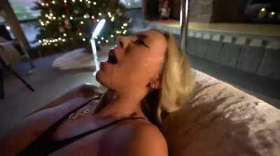 MILF giving the best handjob ever!