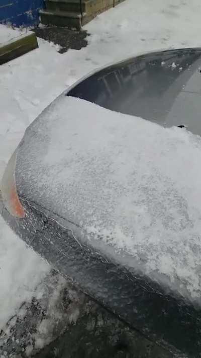 More ice from buffalo