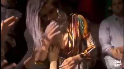 Cardi B Letting Her Fans Grope Her.