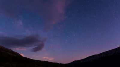 Evening to Milky Way Timelapse