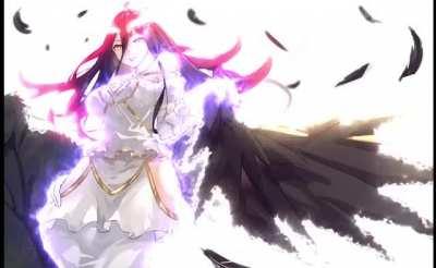 I'M BACK DESU~ Well, I'm practicing after effects. So I wanted to do something special I guess. Here's Albedo. (Art by: 某只苹果)