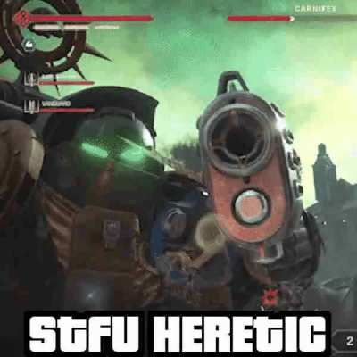 Use this as a heresy counter