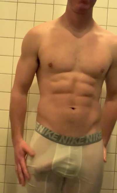 You catch me in the gym shower doing this...What's your next [m]ove?