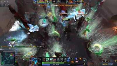 For anyone that hasn't seen what a full Kunkka Waterpark looks like against a team with no BKBs...