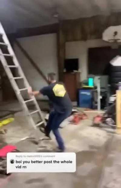 Just couple of dudes left unsupervised.