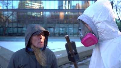 Decided to see what Calgary's anti-mask protests are actually about had to be safe tho