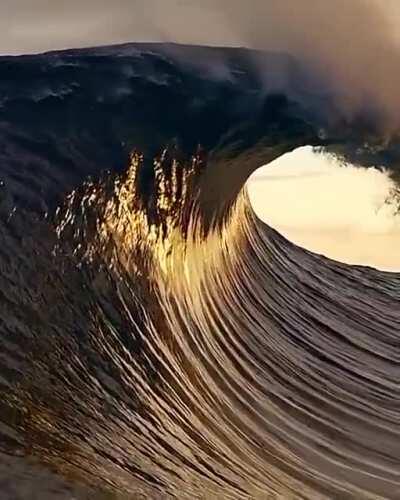 Wave touches a cloud but I put Waves over it