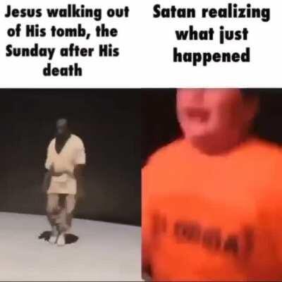 Average Satan fan vs Average Jesus enjoyer