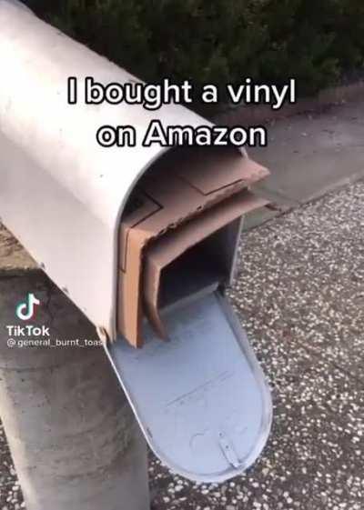 Buying a vinyl on Amazon
