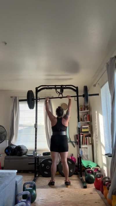 Ugly 96 lb OHP PR