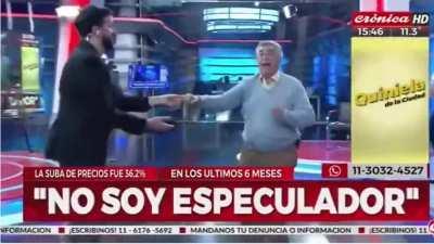 El país prendido fuego, La television: