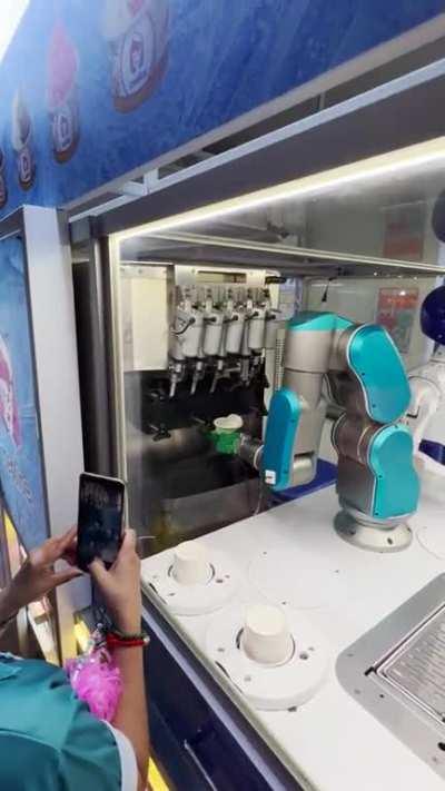 Ahh! The age of automated ice-cr…. Ummm, what?!?