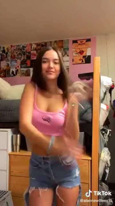 College dorm room dancing season